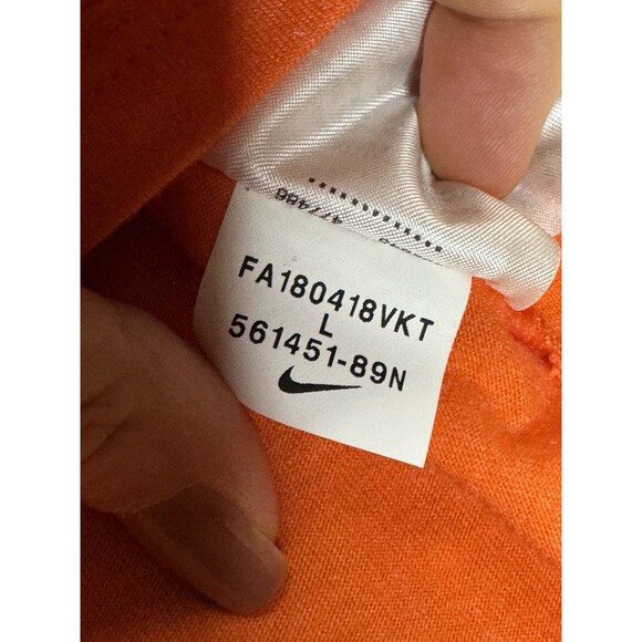 Nike Cleveland Browns Throwback Primary Logo Tshirt Orange Large NFL Team Merch. - Picture 9 of 10